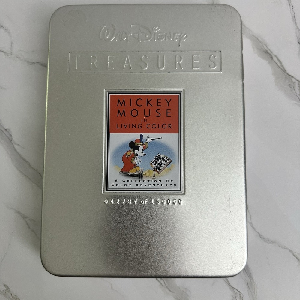 Walt Disney Treasures: Mickey Mouse In Living Color (Volume 1) DVD (2001)